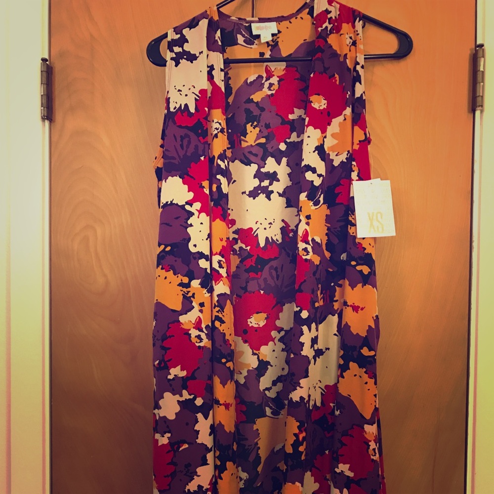 NWT perfect condition Lularoe floral Joy in Xs!